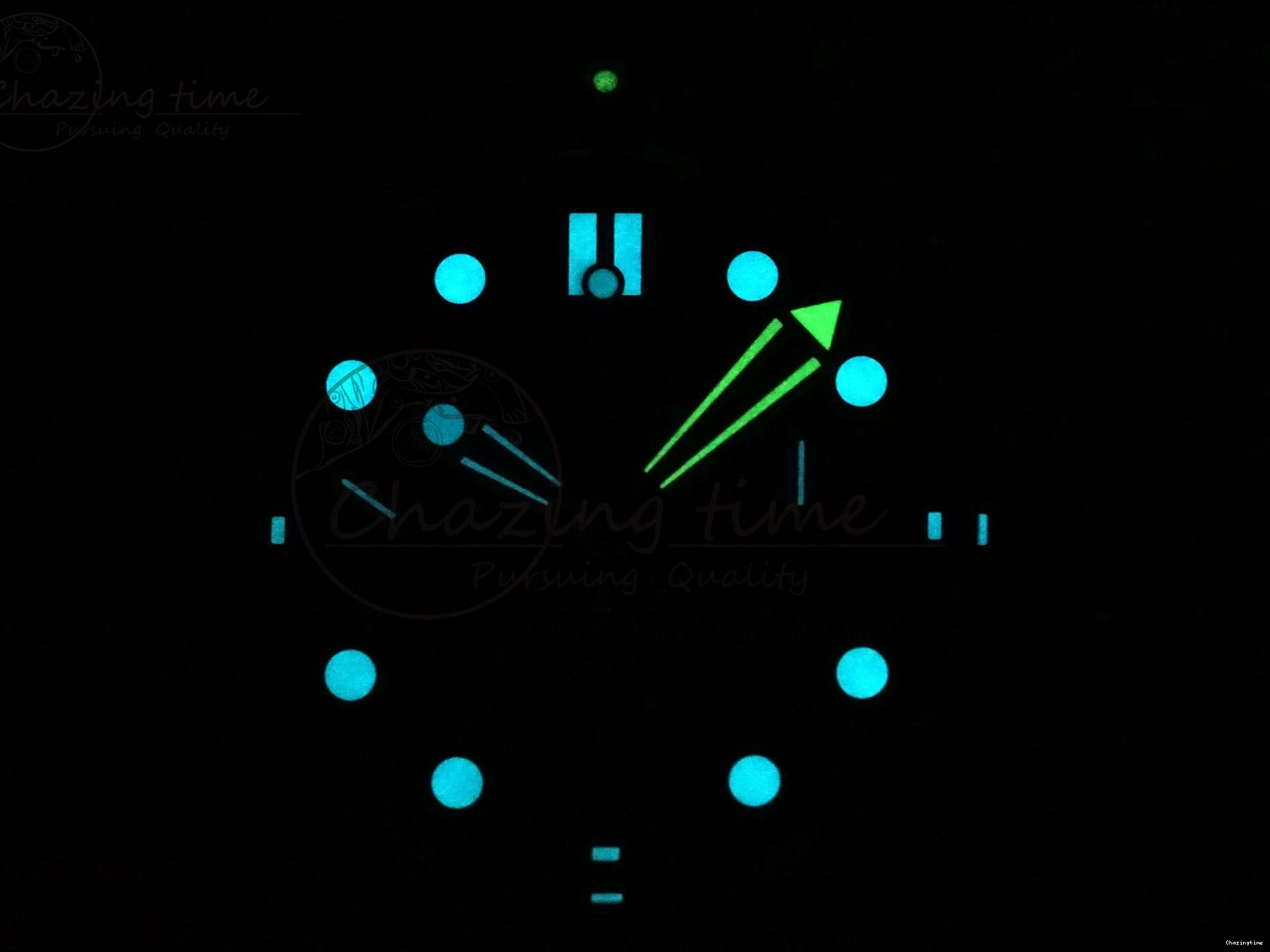 0507 Seamaster 300m Chrono SS YG OMF 1:1 Best Edition Blue Dial on SS YG Bracelet A Popular 7685